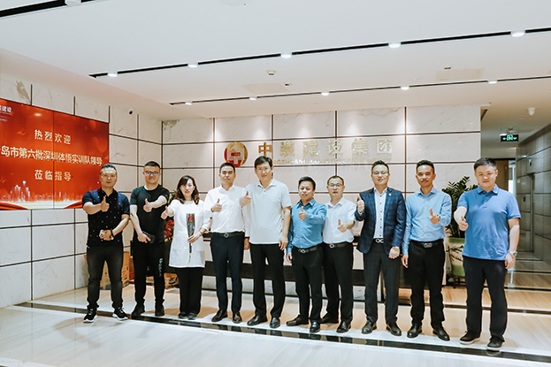 青岛市赴深圳体悟实训队莅临leyu乐鱼官方·（中国）登陆入口调研考察